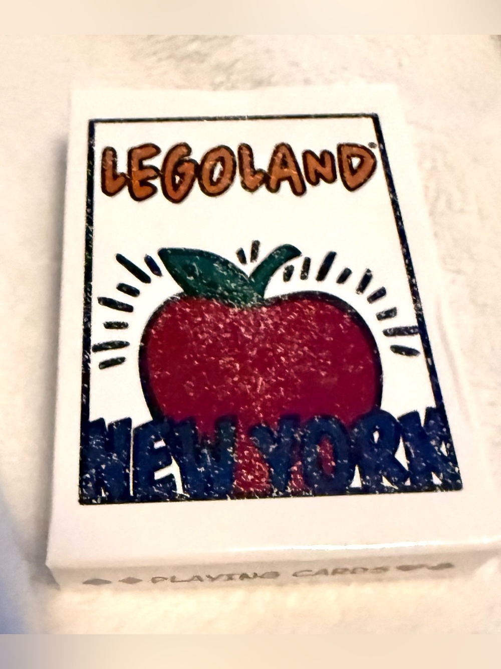 Legoland New York playing cards